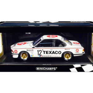 BMW 635 CSi #12 C. Ballot-Lena - R. Metge - J. C. Andruet "Texaco" 24H of Spa (1985) Limited Edition to 300 pieces Worldwide 1/18 Diecast Model Car by Minichamps