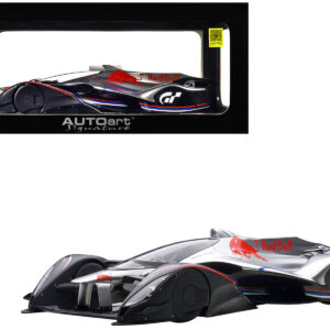 Red Bull X2014 Fan Car Sebastian Vettel Hyper Silver 1/18 Model Car by Autoart