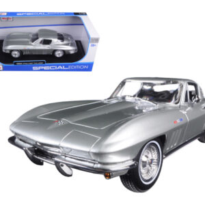 1965 Chevrolet Corvette Silver "Special Edition" 1/18 Diecast Model Car by Maisto
