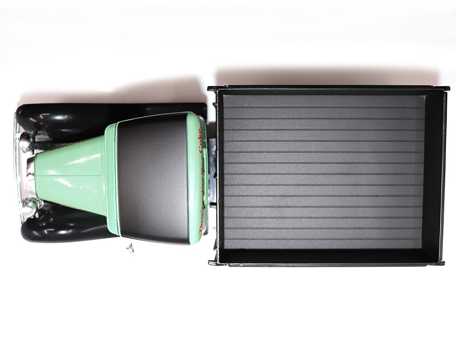 1931 Ford Model AA Pickup Truck Light Green and Black "Pause. Refresh. Drink Coca-Cola" 1/24 Diecast Model Car by Motor City Classics - Image 5