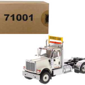 International HX520 Day Cab Tandem Tractor White 1/50 Diecast Model by Diecast Masters