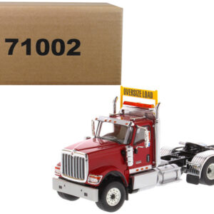 International HX520 Day Cab Tandem Tractor Red 1/50 Diecast Model by Diecast Masters