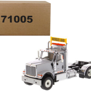 International HX520 Day Cab Tandem Tractor Light Grey 1/50 Diecast Model by Diecast Masters
