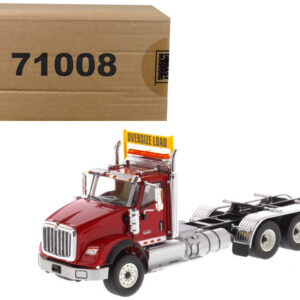 International HX620 Day Cab Tridem Tractor Red 1/50 Diecast Model by Diecast Masters
