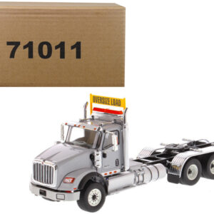 International HX620 Day Cab Tridem Tractor Light Grey 1/50 Diecast Model by Diecast Masters