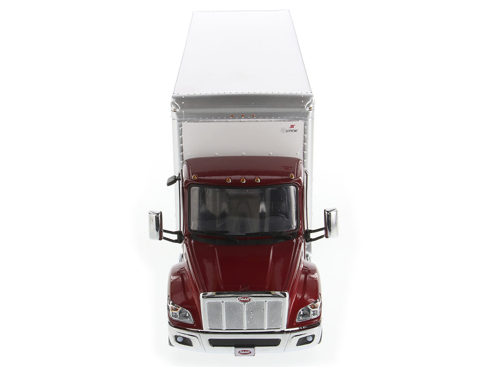 Peterbilt 536 Truck with Supreme Signature Van Body Red Metallic "Transport Series" 1/32 Diecast Model by Diecast Masters - Image 4