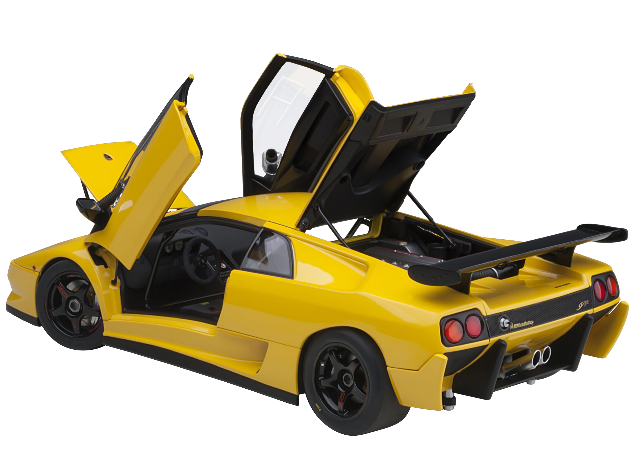 Lamborghini Diablo SV-R Superfly Yellow 1/18 Model Car by Autoart - Image 2