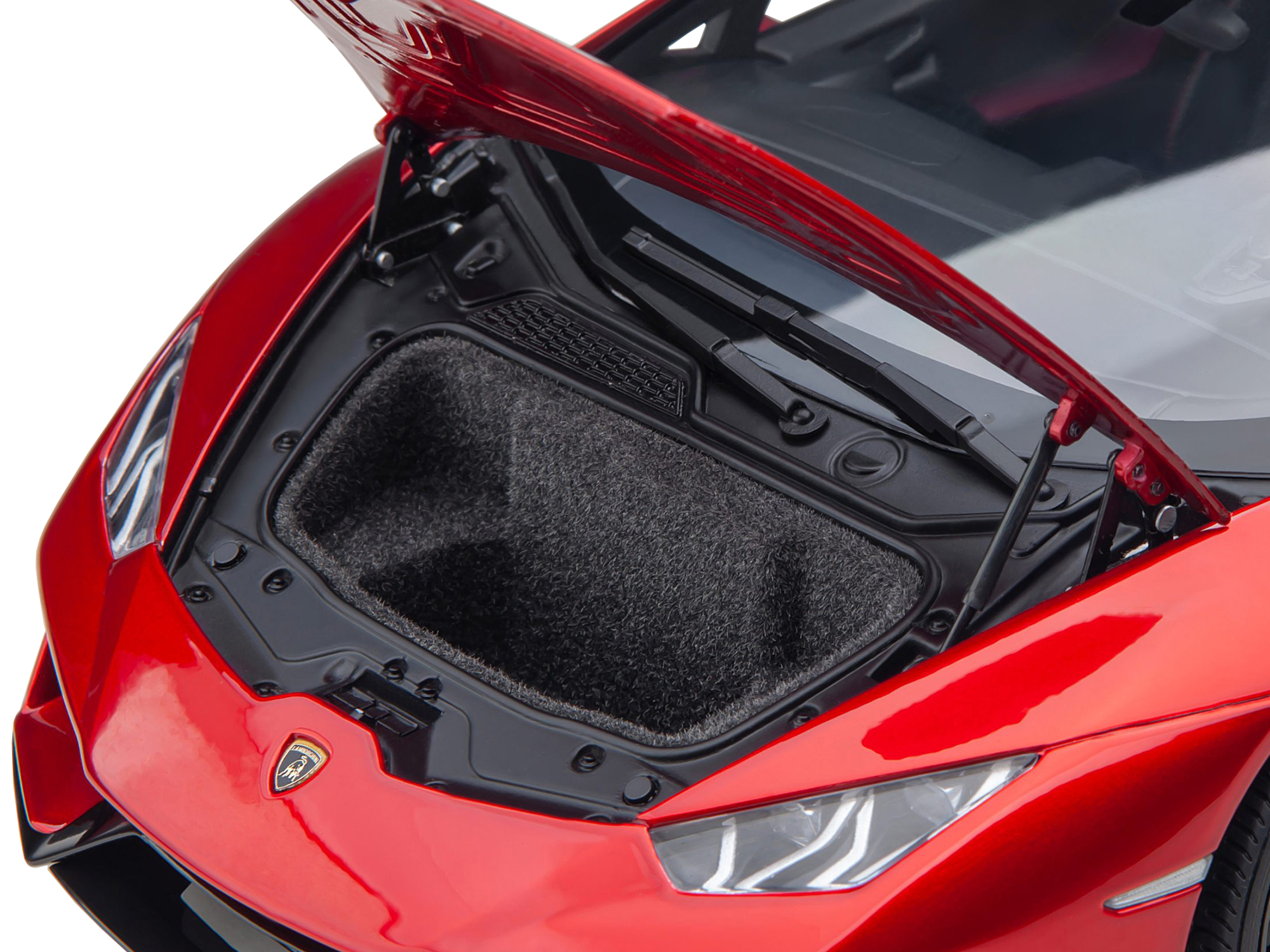 Lamborghini Huracan EVO Rosso Bia Red Metallic 1/18 Model Car by Autoart - Image 3