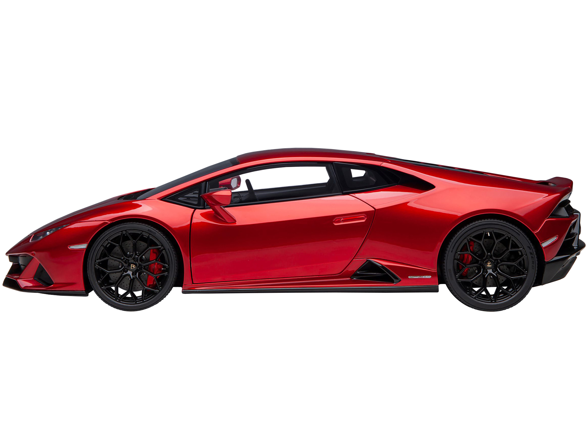 Lamborghini Huracan EVO Rosso Bia Red Metallic 1/18 Model Car by Autoart - Image 5