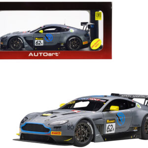 Aston Martin Vantage V12 GT3 #62A J. Dennis - M. Vaxiviere - M. Kirchhoefer Team R-Motorsport Bathurst 12H (2019) 1/18 Model Car by Autoart