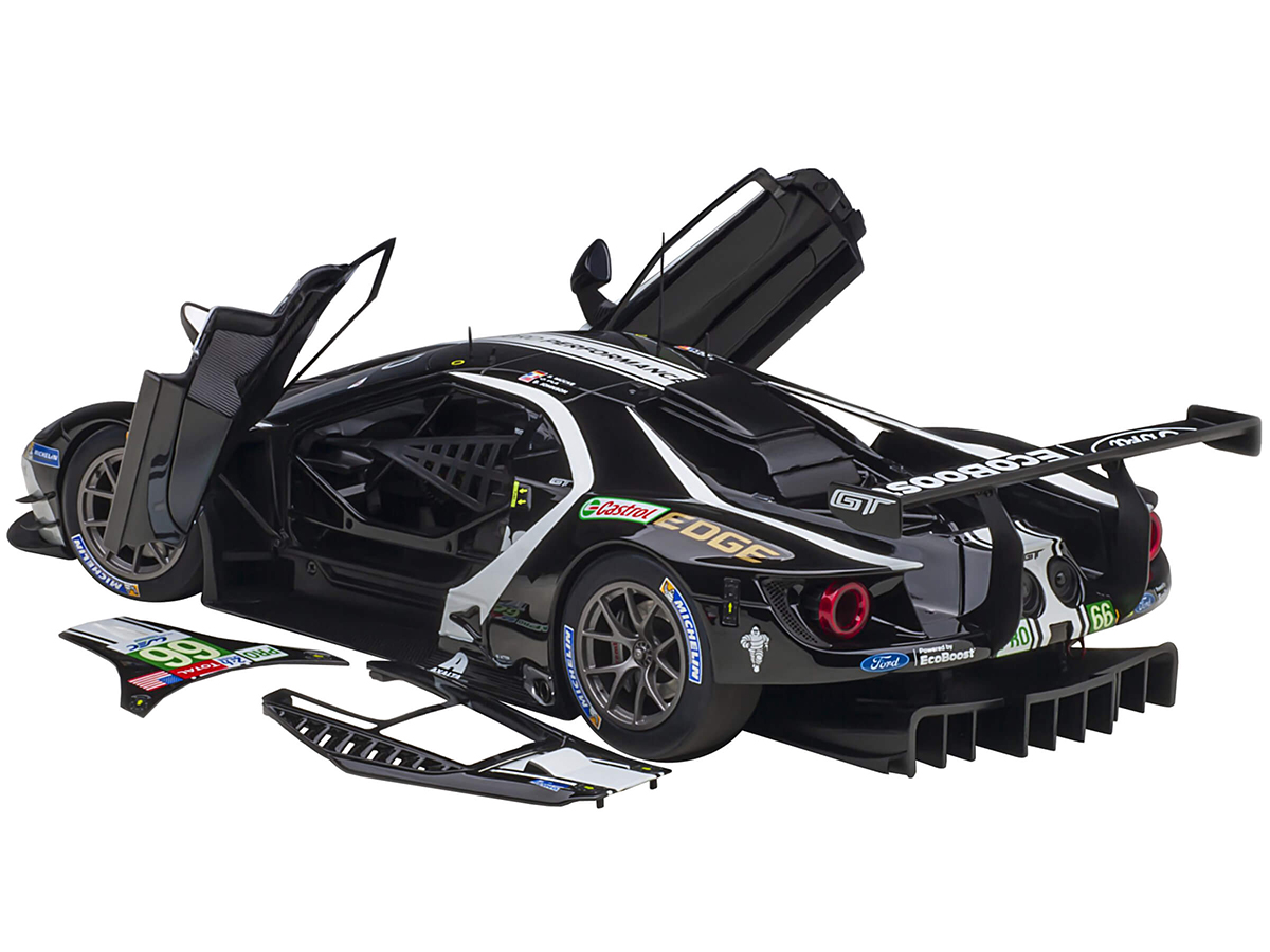 Ford GT #66 Stefan Mucke - Olivier Pla - Billy Johnson 24H of Le Mans (2019) 1/18 Model Car by Autoart - Image 2