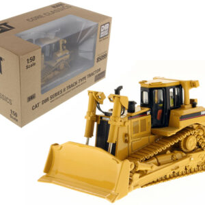 CAT Caterpillar D8R Series II Track Type with Operator "Core Classics Series" 1/50 Diecast Model by Diecast Masters