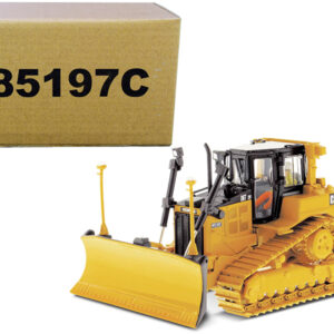 CAT Caterpillar D6T XW VPAT Track Type Tractor with AccuGrade GPS Technology and Operator "Core Classics" Series 1/50 Diecast Model by Diecast Masters
