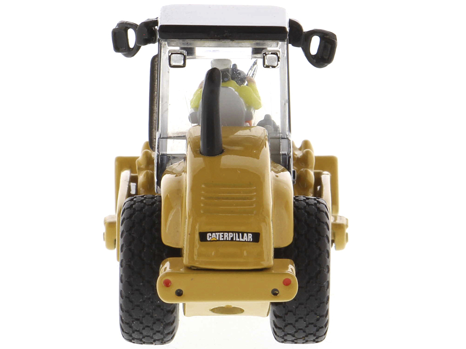 CAT Caterpillar CS56 Padfoot Drum Vibratory Soil Compactor with Operator "High Line" Series 1/87 (HO) Scale Diecast Model by Diecast Masters - Image 5