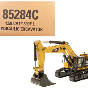 CAT Caterpillar 390F LME Hydraulic Tracked Excavator with Operator "Core Classics" Series 1/50 Diecast Model by Diecast Masters