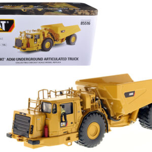 CAT Caterpillar AD60 Articulated Underground Truck with Operator "High Line Series" 1/50 Diecast Model by Diecast Masters