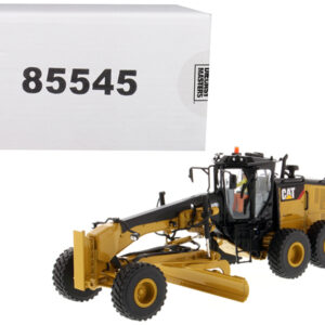 CAT Caterpillar 14M3 Motor Grader with Operator "High Line Series" 1/50 Diecast Model by Diecast Masters