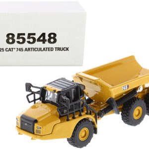 CAT Caterpillar 745 Articulated Dump Truck "High Line" Series 1/125 Diecast Model by Diecast Masters