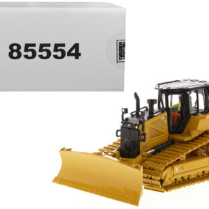 CAT Caterpillar D6 XE LGP Track Type Tractor Dozer with VPAT Blade and Operator "High Line" Series 1/50 Diecast Model by Diecast Masters