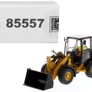 CAT Caterpillar 906M Compact Wheel Loader with Operator "High Line Series" 1/50 Diecast Model by Diecast Masters