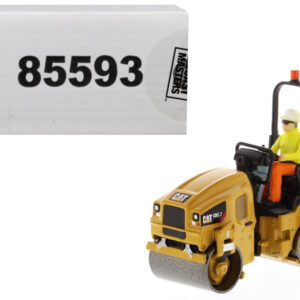 CAT Caterpillar CB-2.7 Utility Compactor with Operator "High Line Series" 1/50 Diecast Model by Diecast Masters