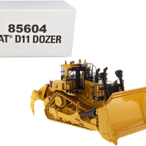 CAT Caterpillar D11 Fusion Track-Type Tractor Dozer with Operator "High Line" Series 1/50 Diecast Model by Diecast Masters