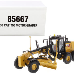 CAT Caterpillar 150 Motor Grader with Operator "High Line Series" 1/50 Diecast Model by Diecast Masters
