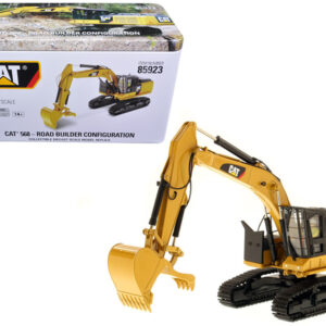 CAT Caterpillar 568 GF Road Builder with Operator "High Line Series" 1/50 Diecast Model by Diecast Masters