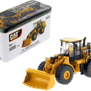 CAT Caterpillar 966M Wheel Loader with Operator "High Line" Series 1/87 (HO) Scale Diecast Model by Diecast Masters