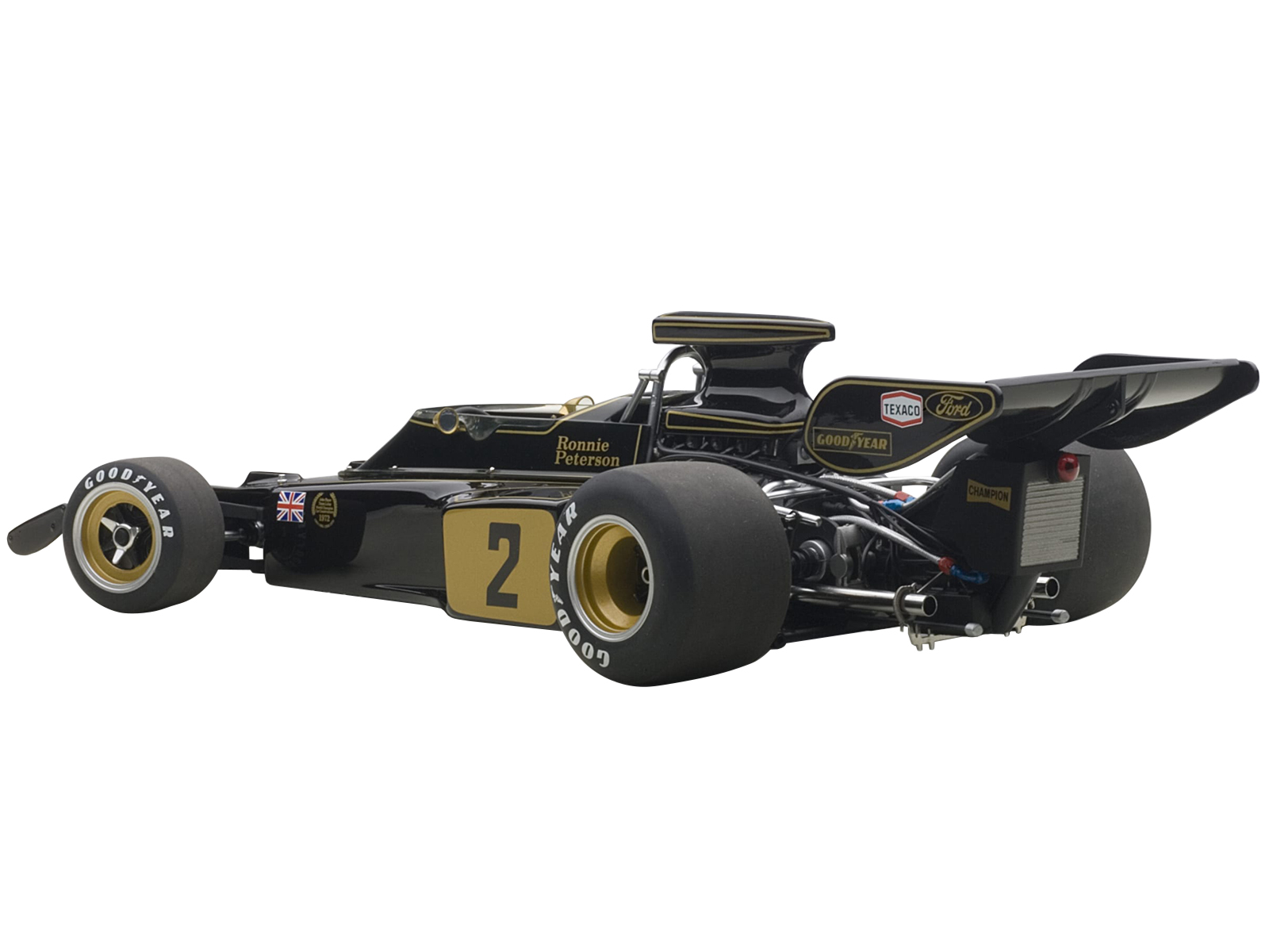 Lotus 72E 1973 Ronnie Peterson #2 1/18 Model Car by Autoart - Image 3