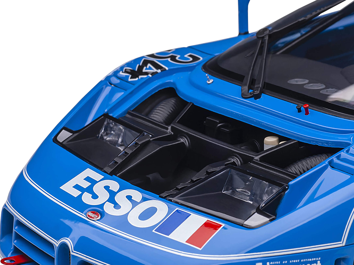 Bugatti EB110 #34 Alain Cudini - Eric Helary - Jean-Christophe Boullion 24 Hours of Le Mans (1994) 1/18 Model Car by Autoart - Image 3