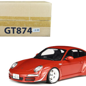 2021 Porsche 911 RWB "AKA Phila" Red 1/18 Model Car by GT Spirit