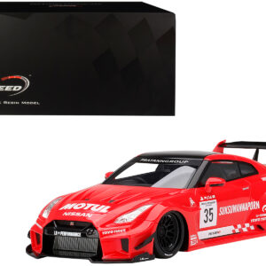 Nissan 35GT-RR Ver. 1 LB-Silhouette WORKS GT RHD (Right Hand Drive) #35 Infinite Motorsport 1/18 Model Car by Top Speed