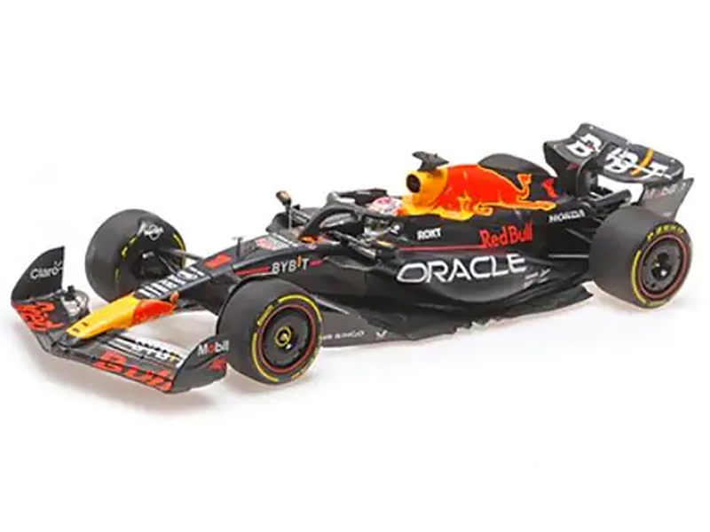 Red Bull Racing RB19 #1 Max Verstappen "Oracle" Winner F1 Formula One "Japanese GP" (2023) with Driver Limited Edition to 180 pieces Worldwide 1/18 Diecast Model Car by Minichamps - Image 2