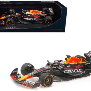 Red Bull Racing RB19 #1 Max Verstappen "Oracle" Winner F1 Formula One "Japanese GP" (2023) with Driver Limited Edition to 180 pieces Worldwide 1/18 Diecast Model Car by Minichamps