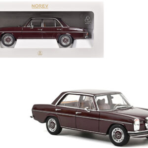 1968 Mercedes-Benz 200 Dark Red Brown 1/18 Diecast Model Car by Norev