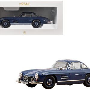 1954 Mercedes-Benz 300 SL Blue 1/18 Diecast Model Car by Norev