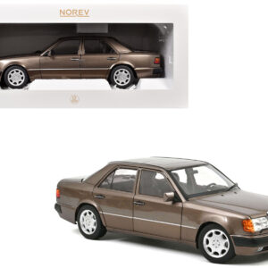 1990 Mercedes-Benz 500 E Impala Brown Metallic 1/18 Diecast Model Car by Norev