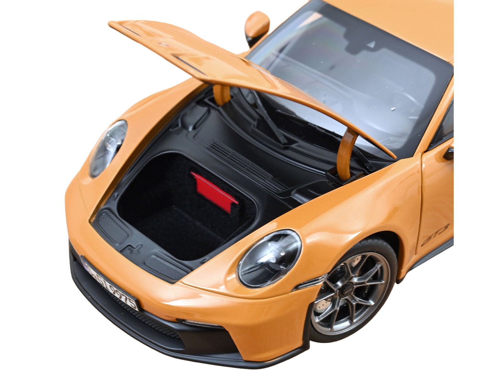 2021 Porsche 911 GT3 Bahama Yellow 1/18 Diecast Model Car by Norev - Image 3