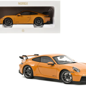 2021 Porsche 911 GT3 Bahama Yellow 1/18 Diecast Model Car by Norev