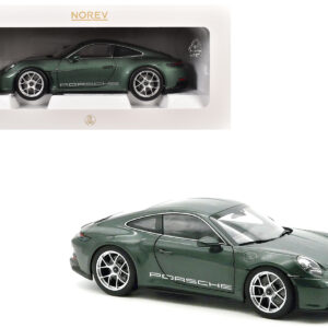 2023 Porsche 911 S/T Malachite Green Metallic 1/18 Diecast Model Car by Norev