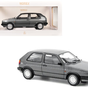 1989 Volkswagen Golf Champion Gray Metallic 1/18 Diecast Model Car by Norev