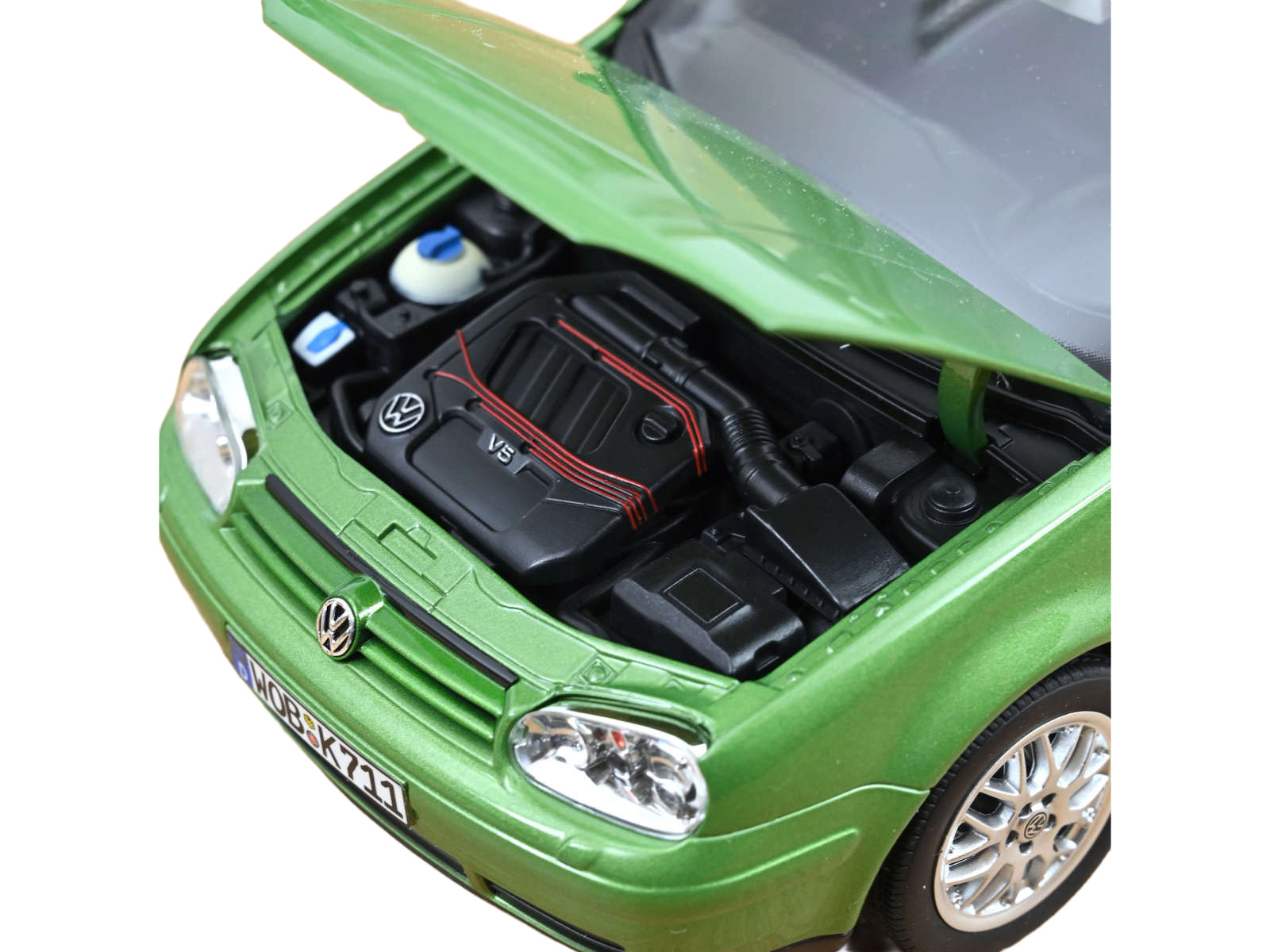 1998 Volkswagen Golf GTI Green Metallic 1/18 Diecast Model Car by Norev - Image 3