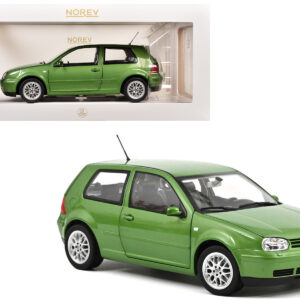 1998 Volkswagen Golf GTI Green Metallic 1/18 Diecast Model Car by Norev