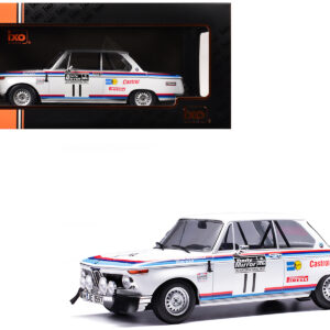 BMW 2002 #11 Achim Warmbold - Jean Todt "RAC Rally" (1973) 1/18 Diecast Model Car by IXO Models