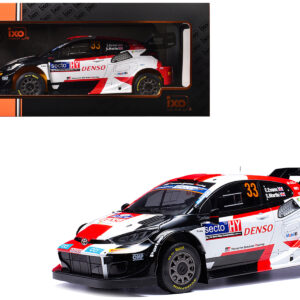 Toyota GR Yaris Rally1 Hybrid #33 Elfyn Evans - Scott Martin Winner "Rally Finland" (2023) 1/18 Diecast Model Car by IXO Models