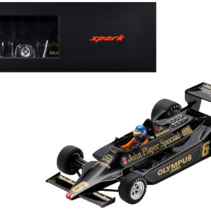 Lotus 79 #6 Ronnie Peterson "John Player Team Lotus" Winner Formula One F1 "Austrian GP" (1978) with Acrylic Display Case 1/18 Model Car by Spark