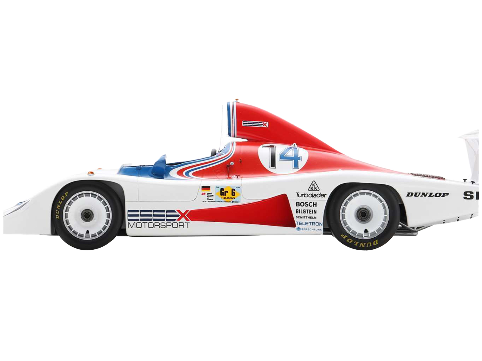 Porsche 936 #14 Bob Wollek - Hurley Haywood "Essex Motorsport Porsche" "24 Hours of Le Mans" (1979) with Acrylic Display Case 1/18 Model Car by Spark - Image 3