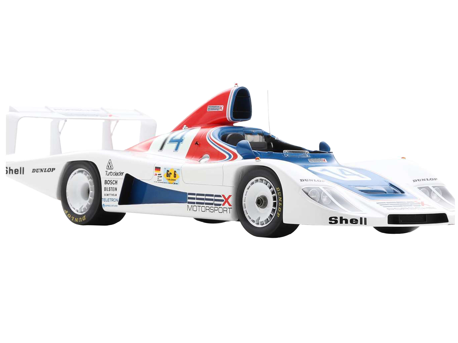 Porsche 936 #14 Bob Wollek - Hurley Haywood "Essex Motorsport Porsche" "24 Hours of Le Mans" (1979) with Acrylic Display Case 1/18 Model Car by Spark - Image 2