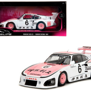 Porsche 935 K3 #6 Bob Wollek - Henri Pescarolo Winner "Suzuka 1000KM" (1981) "Pink Slips" Series 1/18 Diecast Model Car by Jada